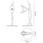 M1459BC Eclipse Tall Table Lamp 1 Light G9 Black Chrome
