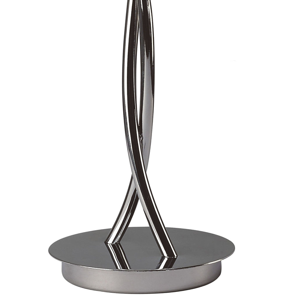 M1460 Eclipse Table Lamp 2 Light G9 Polished Chrome
