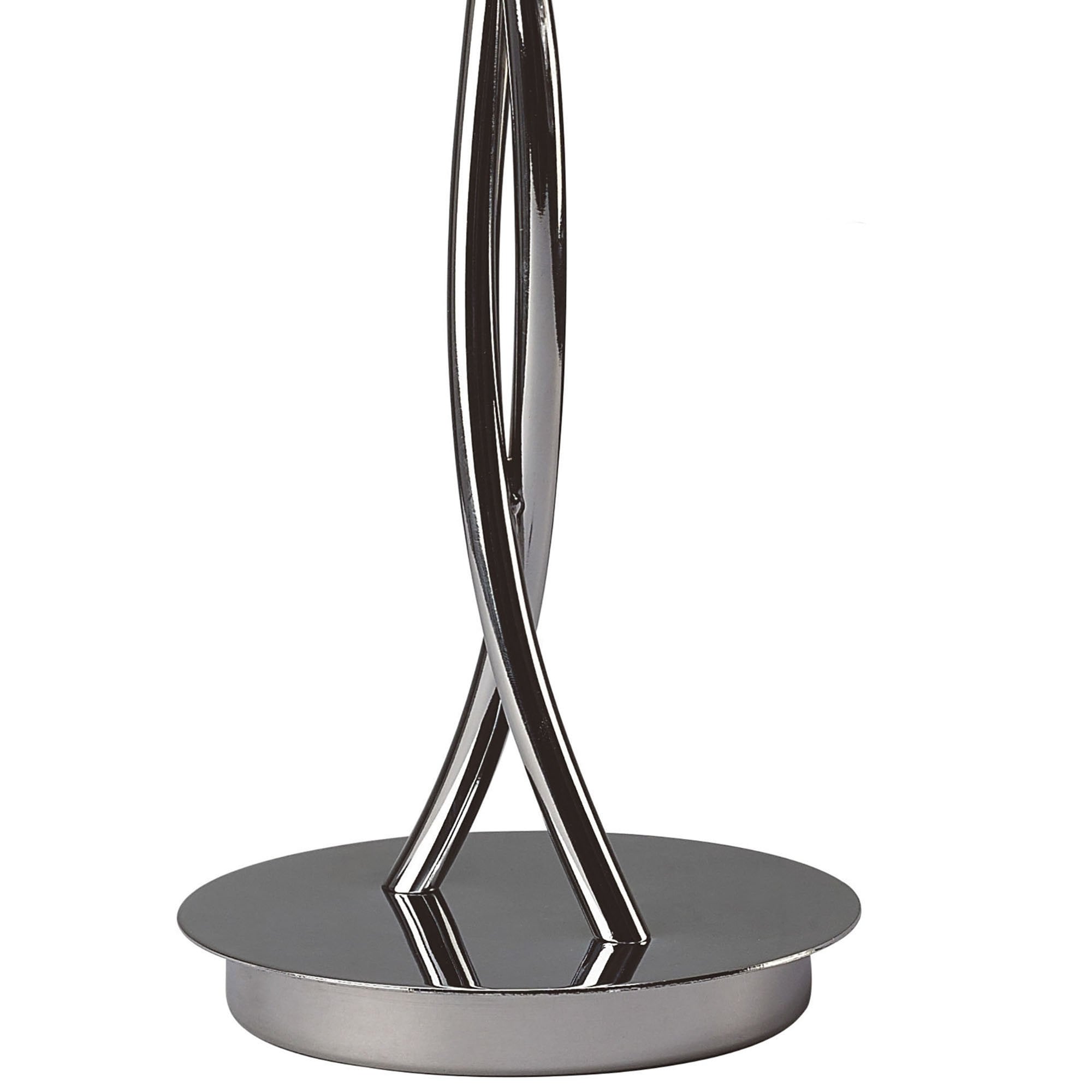 M1460 Eclipse Table Lamp 2 Light G9 Polished Chrome