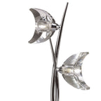 M1460 Eclipse Table Lamp 2 Light G9 Polished Chrome