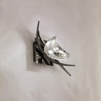 M1461BC/S Eclipse Wall Lamp Switched 1 Light G9 Black Chrome