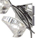 M1462/S Eclipse Wall Lamp Switched 2 Light G9 Polished Chrome