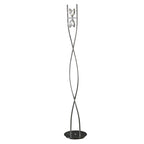 M1463 Eclipse Floor Lamp 2 Light G9 Polished Chrome