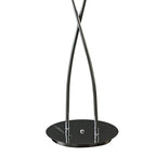 M1463 Eclipse Floor Lamp 2 Light G9 Polished Chrome