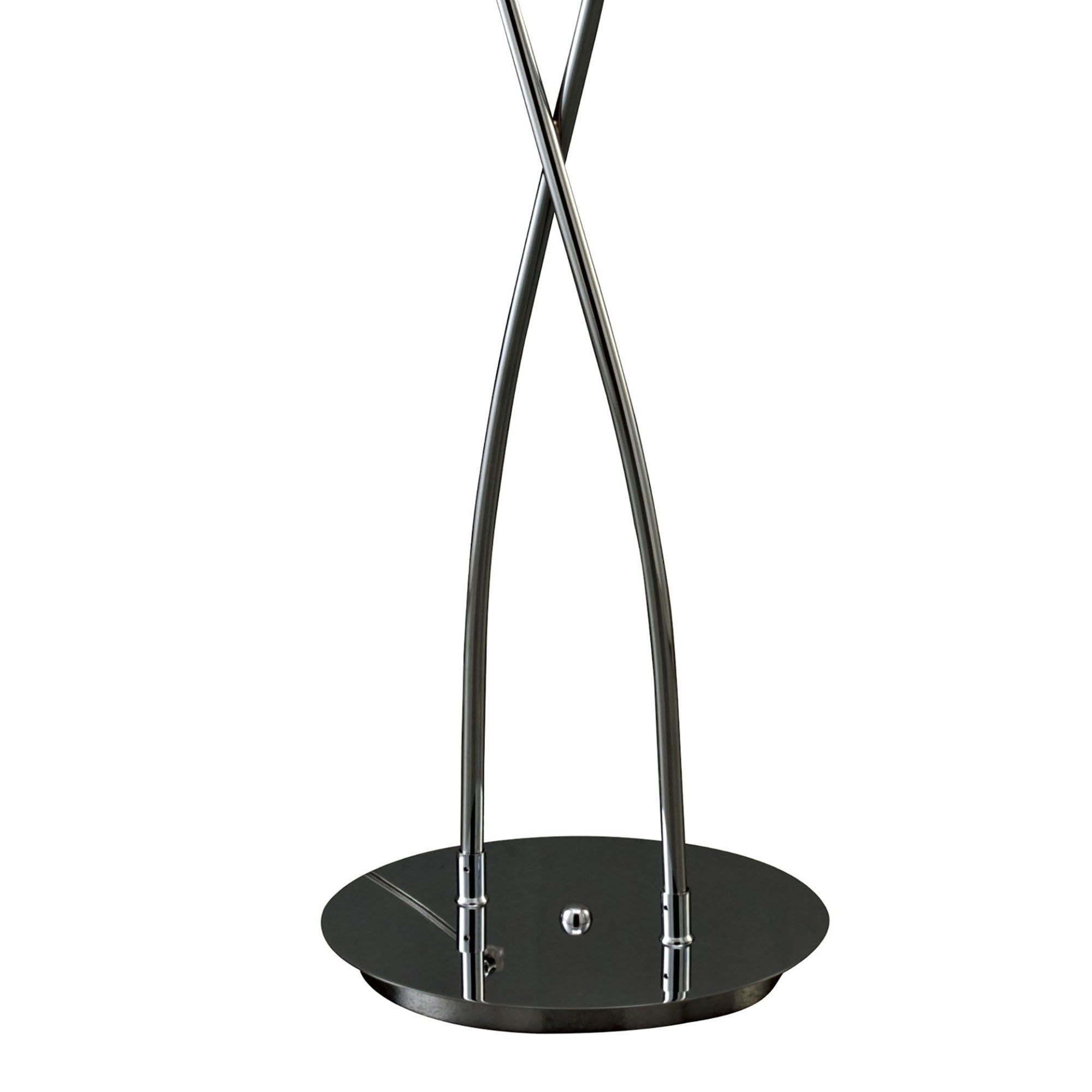 M1463 Eclipse Floor Lamp 2 Light G9 Polished Chrome
