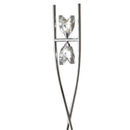 M1463 Eclipse Floor Lamp 2 Light G9 Polished Chrome