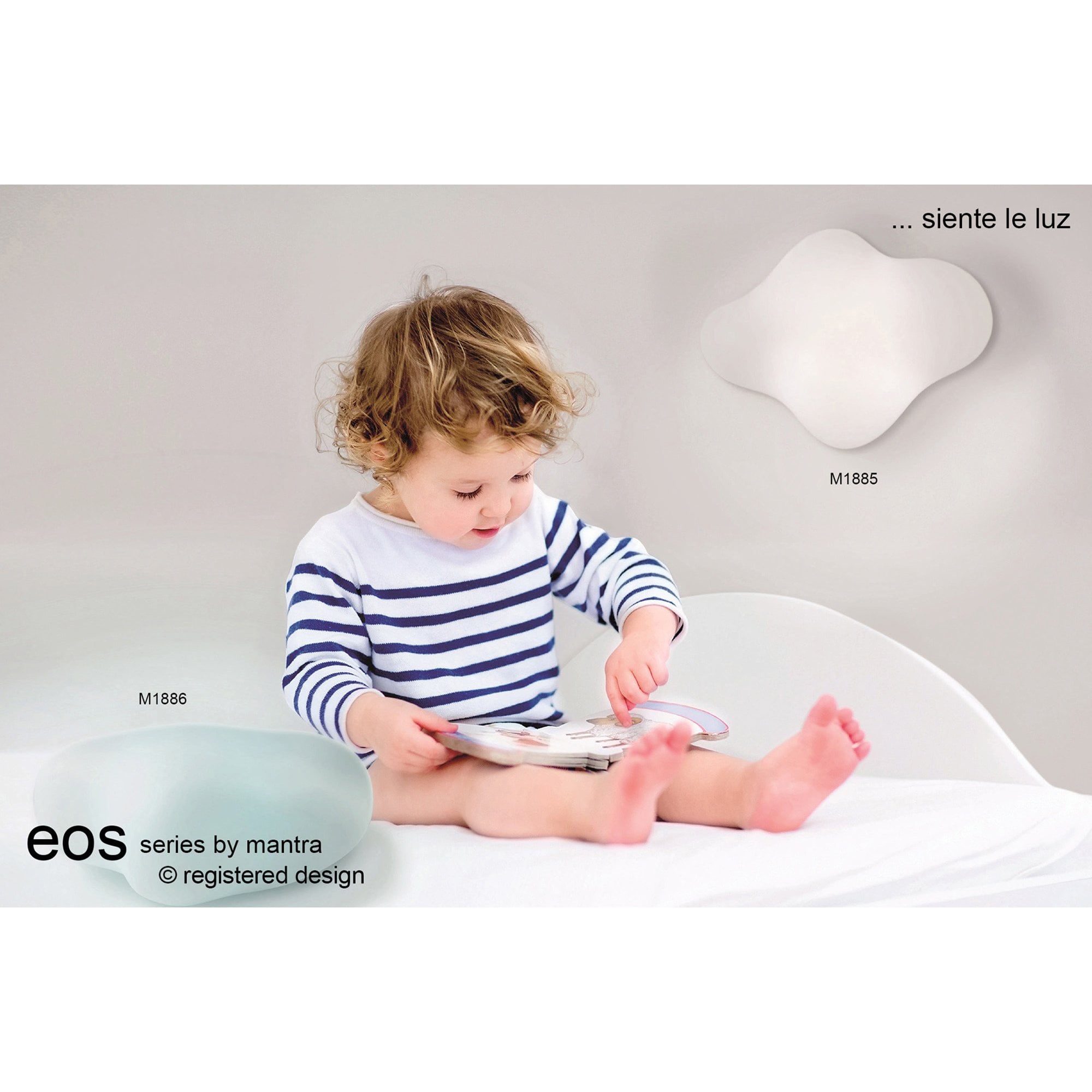 M1881 Eos Ceiling 6 Light E27 Outdoor Opal White