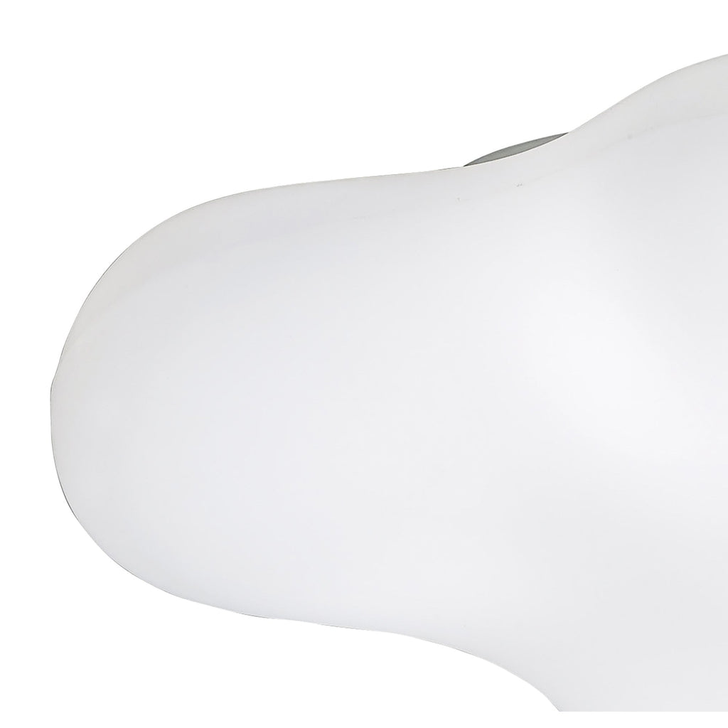 M1882 Eos Ceiling 4 Light E27 Outdoor Opal White