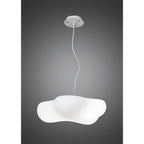 M1883 Eos Outdoor Pendant 4 Light E27 Matt White/Opal White