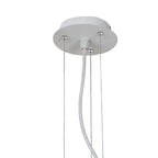 M1883 Eos Outdoor Pendant 4 Light E27 Matt White/Opal White