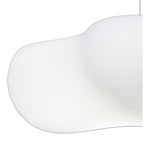 M1883 Eos Outdoor Pendant 4 Light E27 Matt White/Opal White