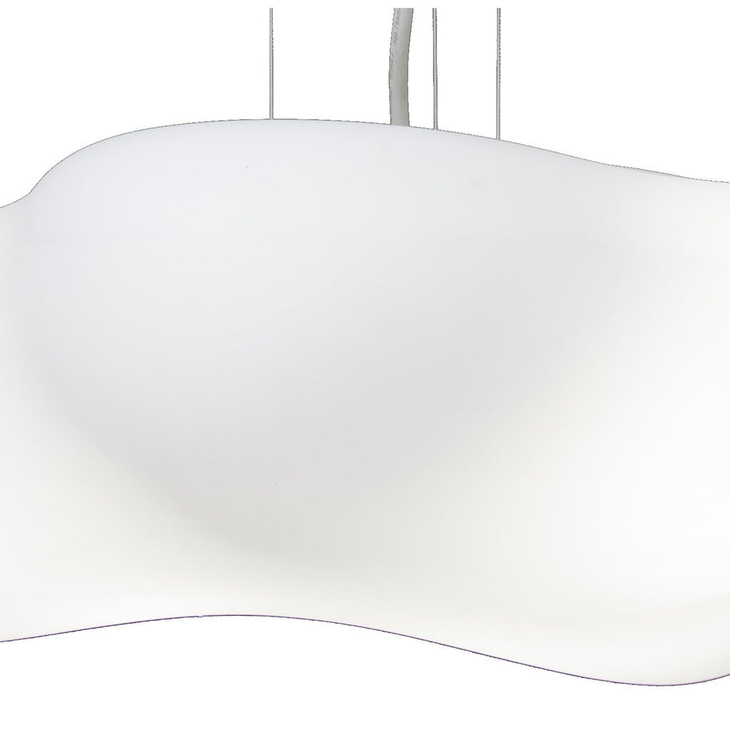 M1883 Eos Outdoor Pendant 4 Light E27 Matt White/Opal White
