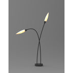 M6545 Espiga Outdoor Multi-Head Post Lamp 2 Light Anthracite
