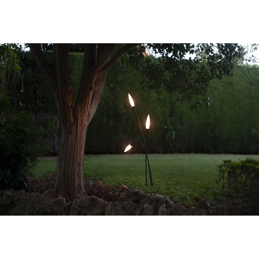 M6545 Espiga Outdoor Multi-Head Post Lamp 2 Light Anthracite