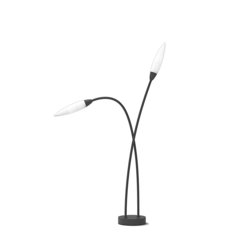 M6545 Espiga Outdoor Multi-Head Post Lamp 2 Light Anthracite
