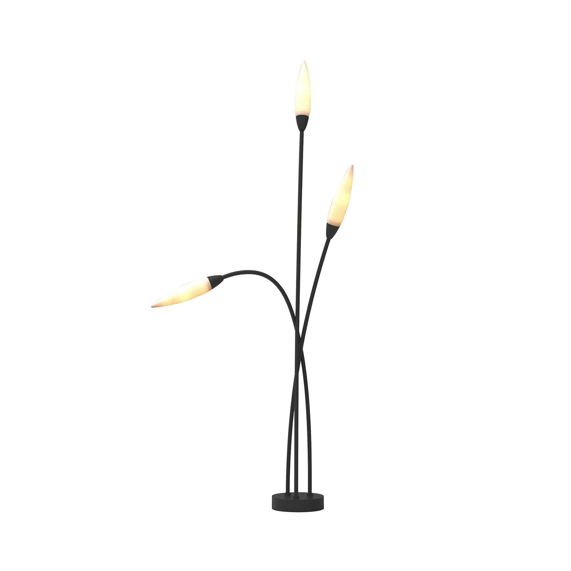 M6546 Espiga Outdoor Multi-Head Post Lamp 3 Light Anthracite