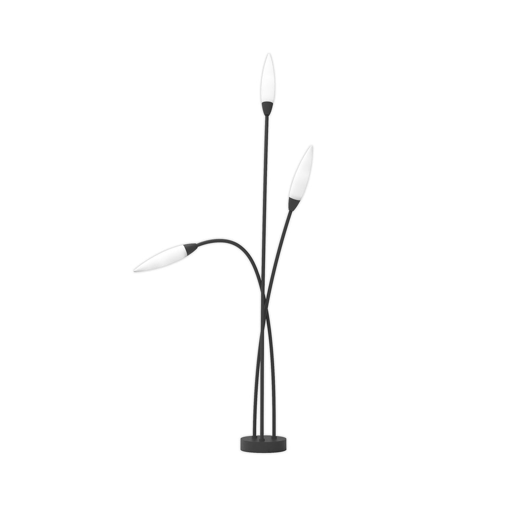 M6546 Espiga Outdoor Multi-Head Post Lamp 3 Light Anthracite