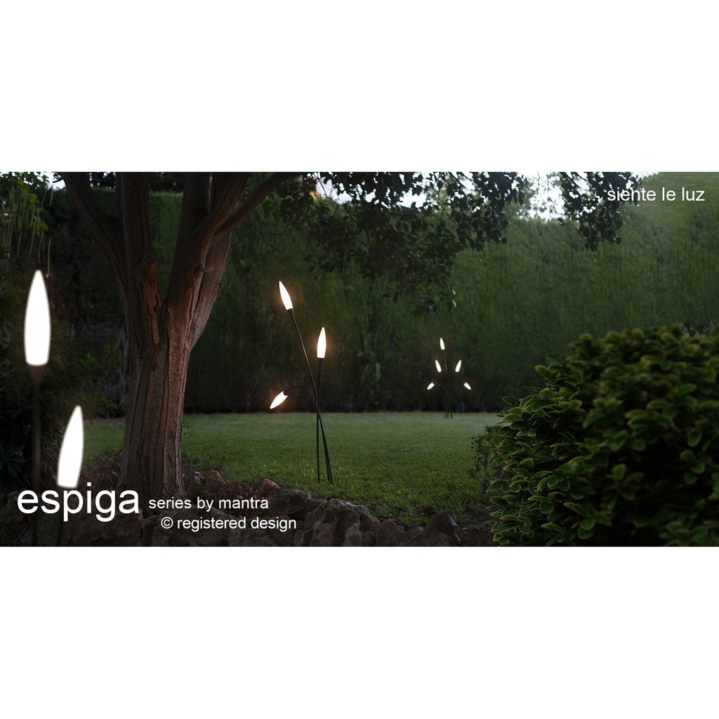 M6547 Espiga Outdoor Multi-Head Post Lamp 5 Light Anthracite