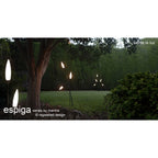 M6547 Espiga Outdoor Multi-Head Post Lamp 5 Light Anthracite