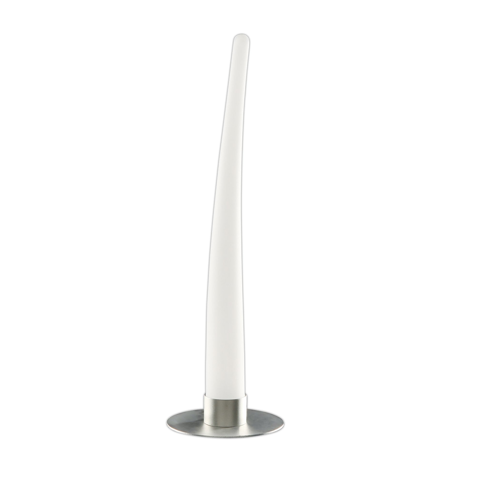 M1680 Estalacta Table Lamp 1 Light Indoor Silver/Opal White