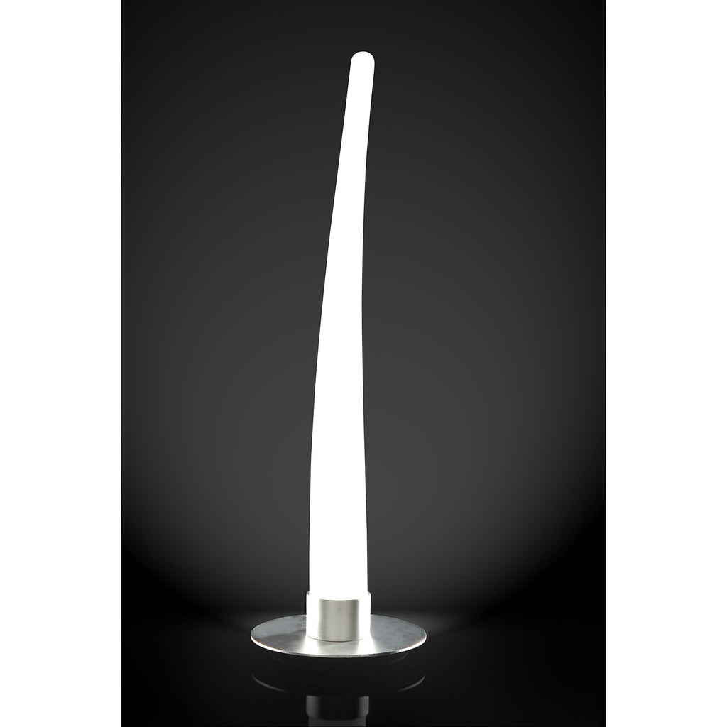 M1680 Estalacta Table Lamp 1 Light Indoor Silver/Opal White