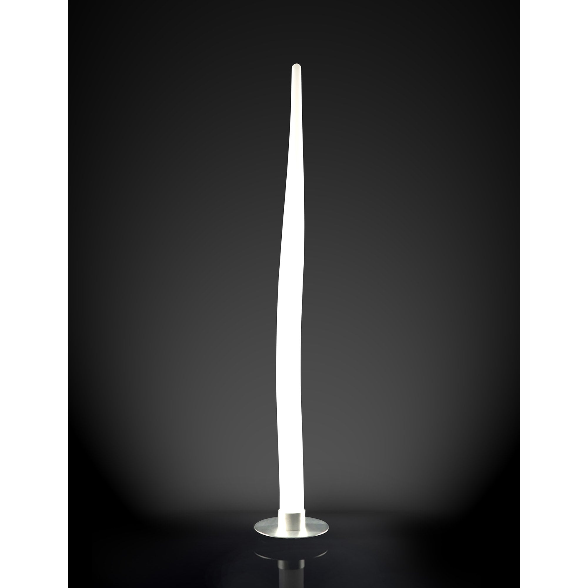 M1685 Estalacta Floor Lamp 1 Light Small Indoor Silver/Opal White