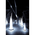 M1690 Estalacta Floor Lamp 6 Light GU10 Bar Indoor Silver/Opal White
