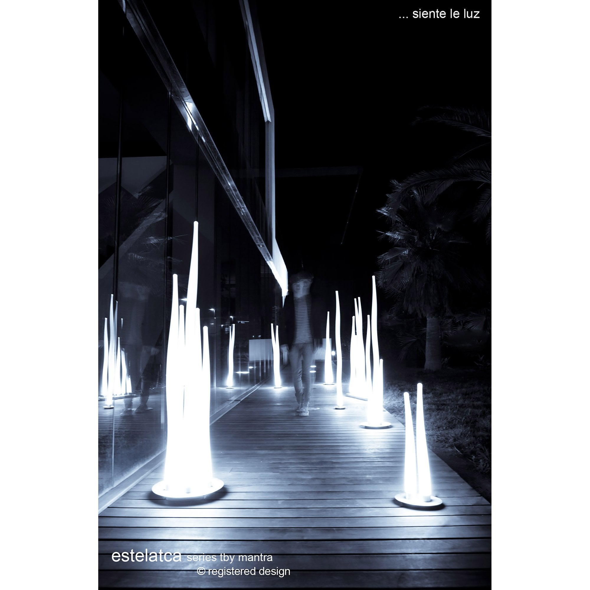 M1691 Estalacta Ceiling Light GU10 6 Light GU10 Linear Bar Indoor Silver/Opal White
