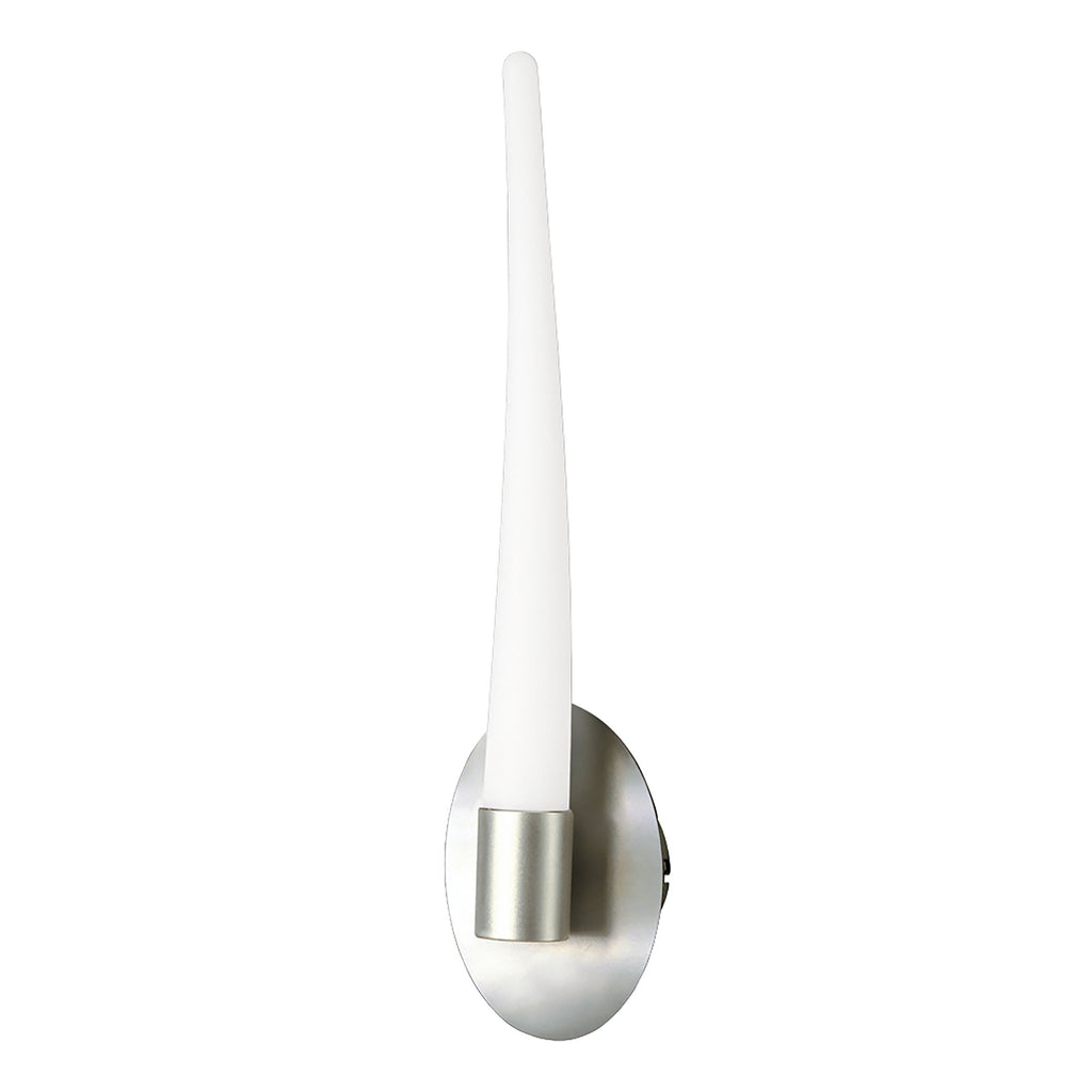 M1693 Estalacta Wall Lamp 1 Light GU10 Indoor/Outdoor Silver/Opal White