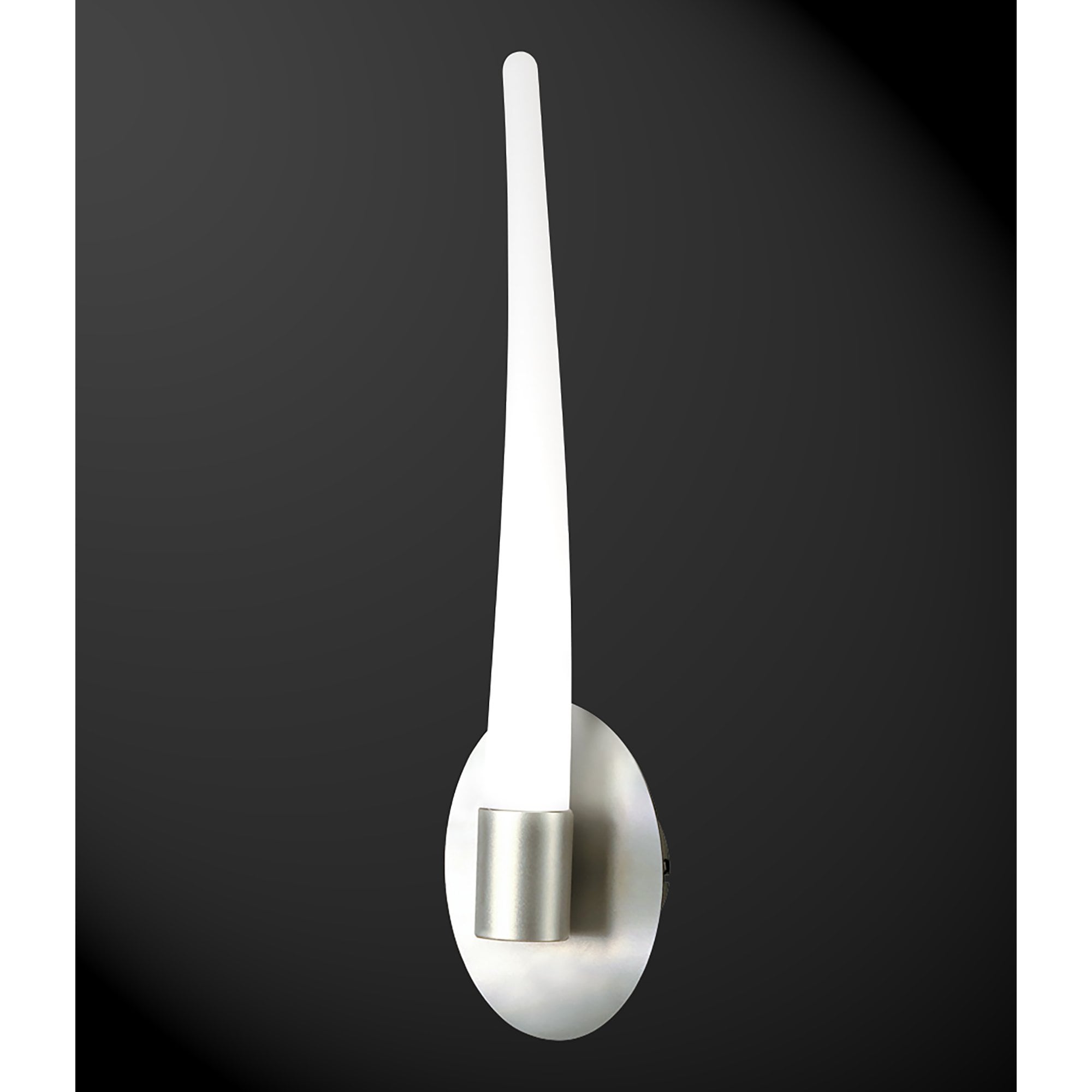 M1693 Estalacta Wall Lamp 1 Light GU10 Indoor/Outdoor Silver/Opal White