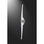 M1695 Estalacta Wall Lamp 2 Light GU10 Line Indoor/Outdoor Silver/Opal White