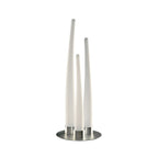 M1732 Estalacta Table Lamp 3 Light GU10 Indoor/Outdoor Silver/Opal White
