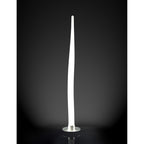 M1735 Estalacta Floor Lamp 1 Light GU10 Small Indoor/Outdoor Silver/Opal White