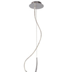 M1133/BS Eve Pendant 3 Light E27 Polished Chrome Black Round Shade