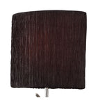 M1134/S/BS Eve Wall Lamp Switched 1 Light E27 Polished Chrome Black Oval Shade