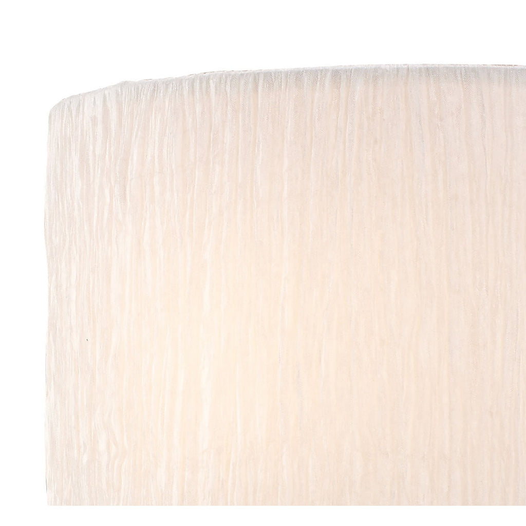 M1134/S Eve Wall Lamp Switched 1 Light E27 Polished Chrome White Oval Shade