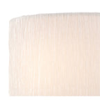 M1134 Eve Wall Lamp 1 Light E27 Polished Chrome White Oval Shade