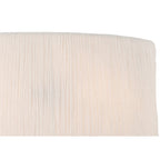 M1150 Eve Linear Pendant 2 Arm 4 Light E27 Anthracite White Oval Shades