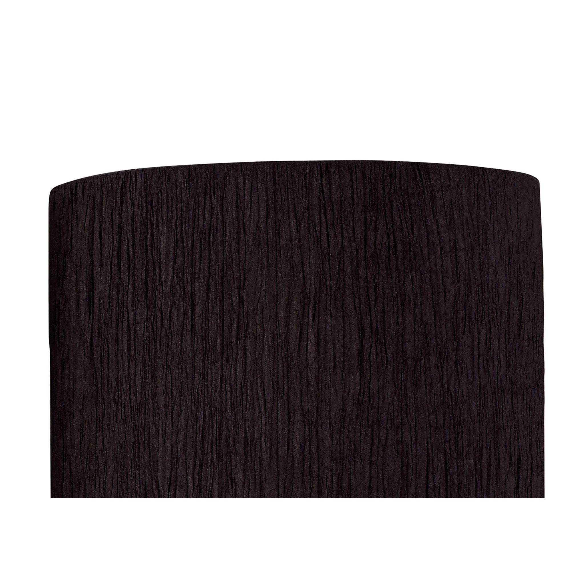 M1155/BS Eve Wall Lamp 2 Light E27 Anthracite Black Oval Shades