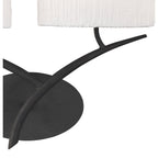 M1155 Eve Wall Lamp 2 Light E27 Anthracite White Oval Shades