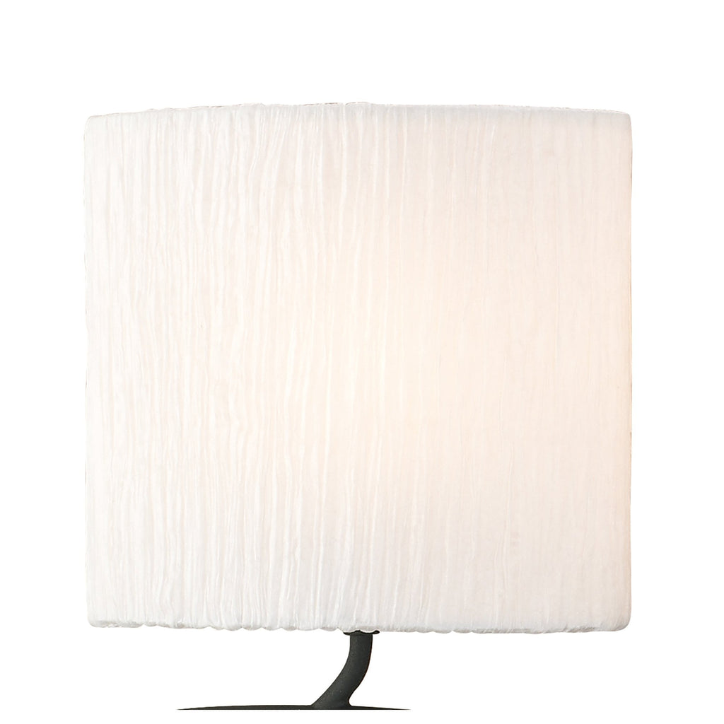 M1156/S Eve Wall Lamp Switched 3 Light E27 Anthracite White Oval Shades
