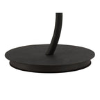 M1157 Eve Table Lamp 2 Light E27 Large Anthracite White Round Shade