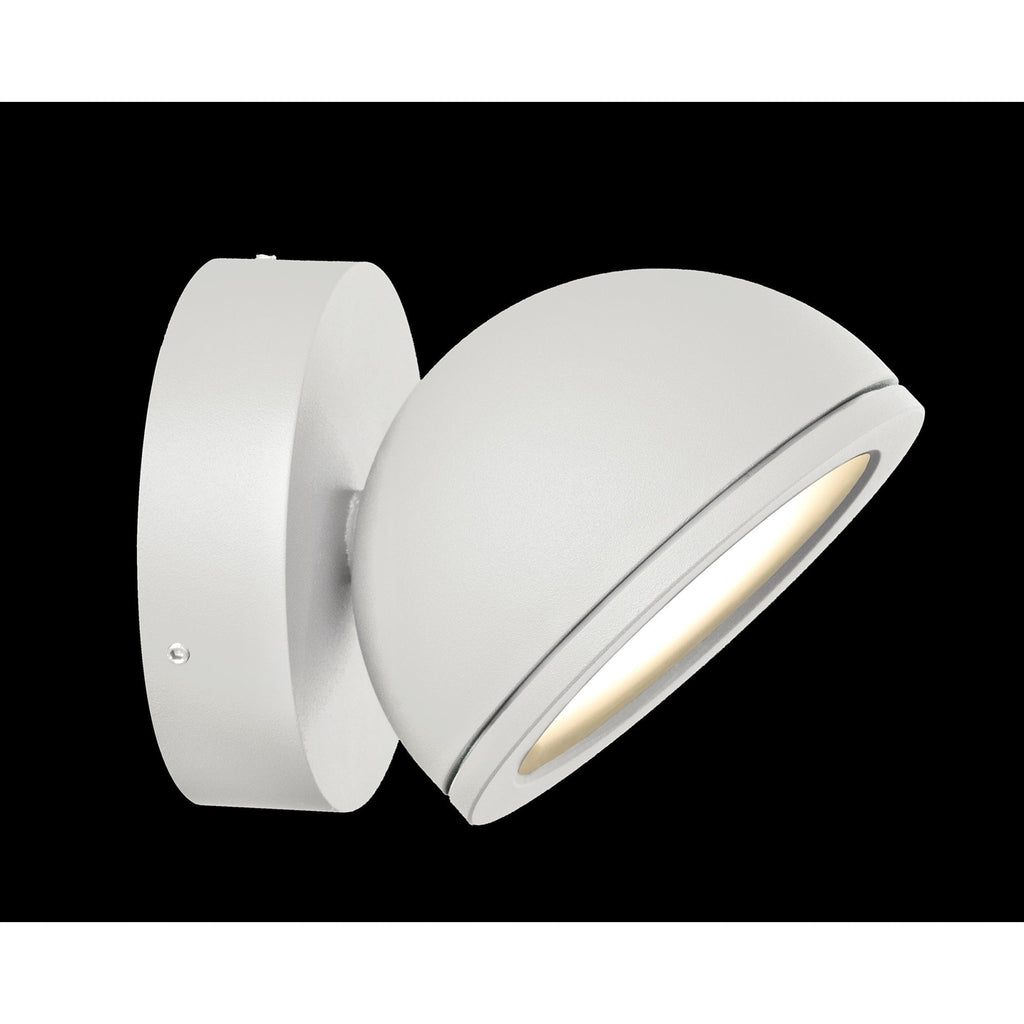 M6505 Everest Outdoor Wall Lamp 1 Light White