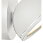 M6505 Everest Outdoor Wall Lamp 1 Light White