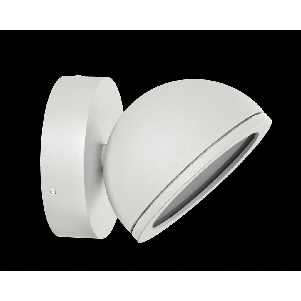 M6505 Everest Outdoor Wall Lamp 1 Light White