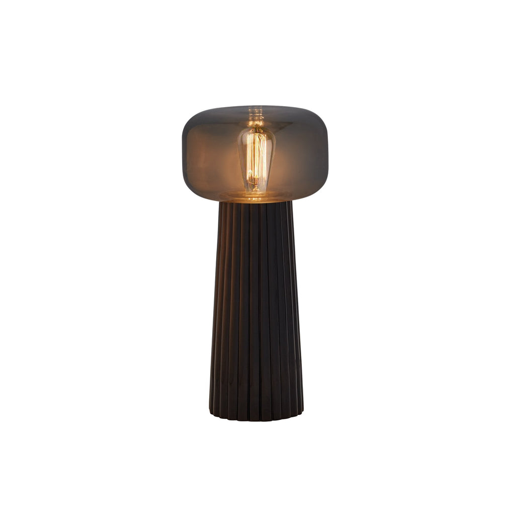 M7249 Faro Table Lamp 1 Light E27 Black