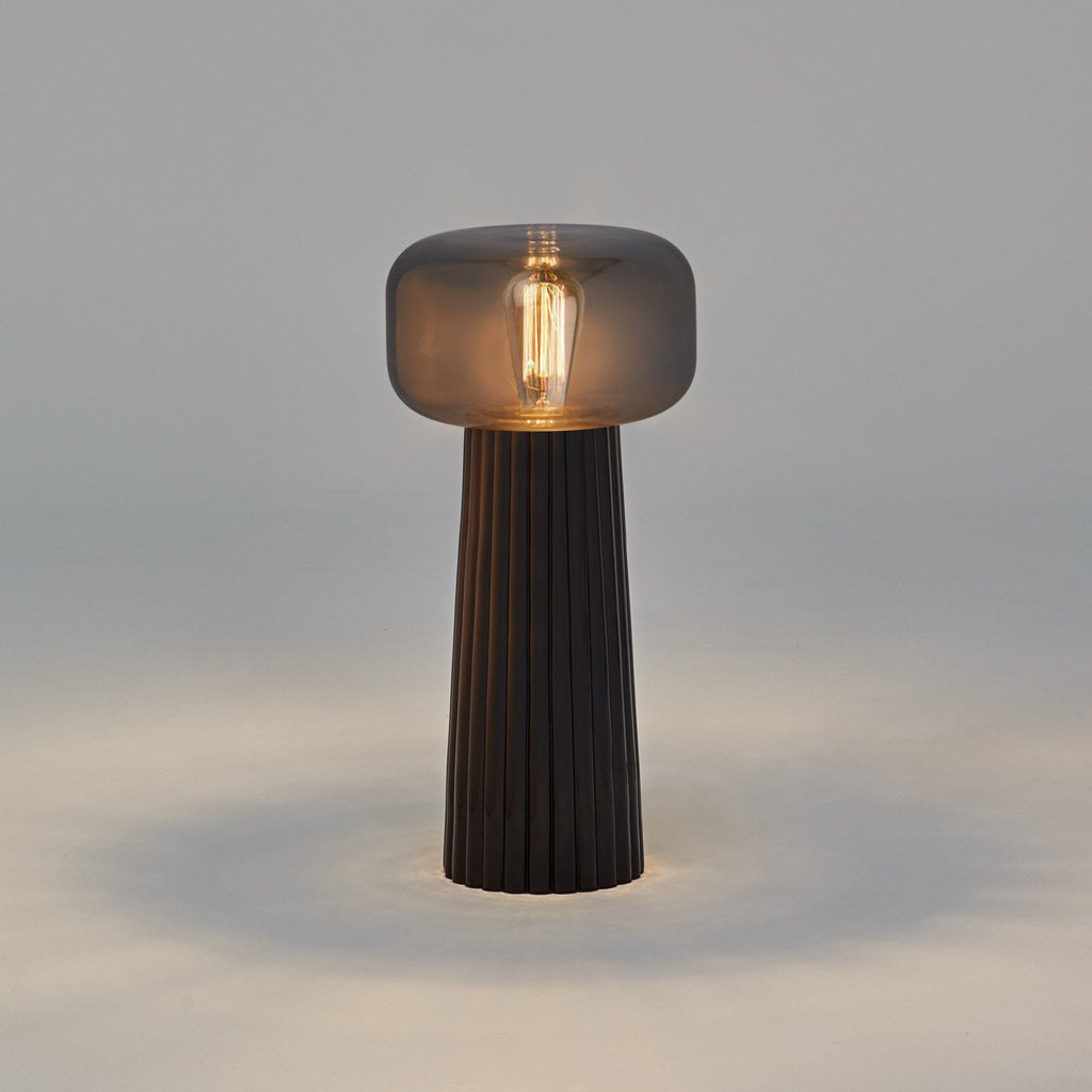 M7249 Faro Table Lamp 1 Light E27 Black