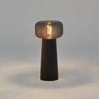 M7249 Faro Table Lamp 1 Light E27 Black