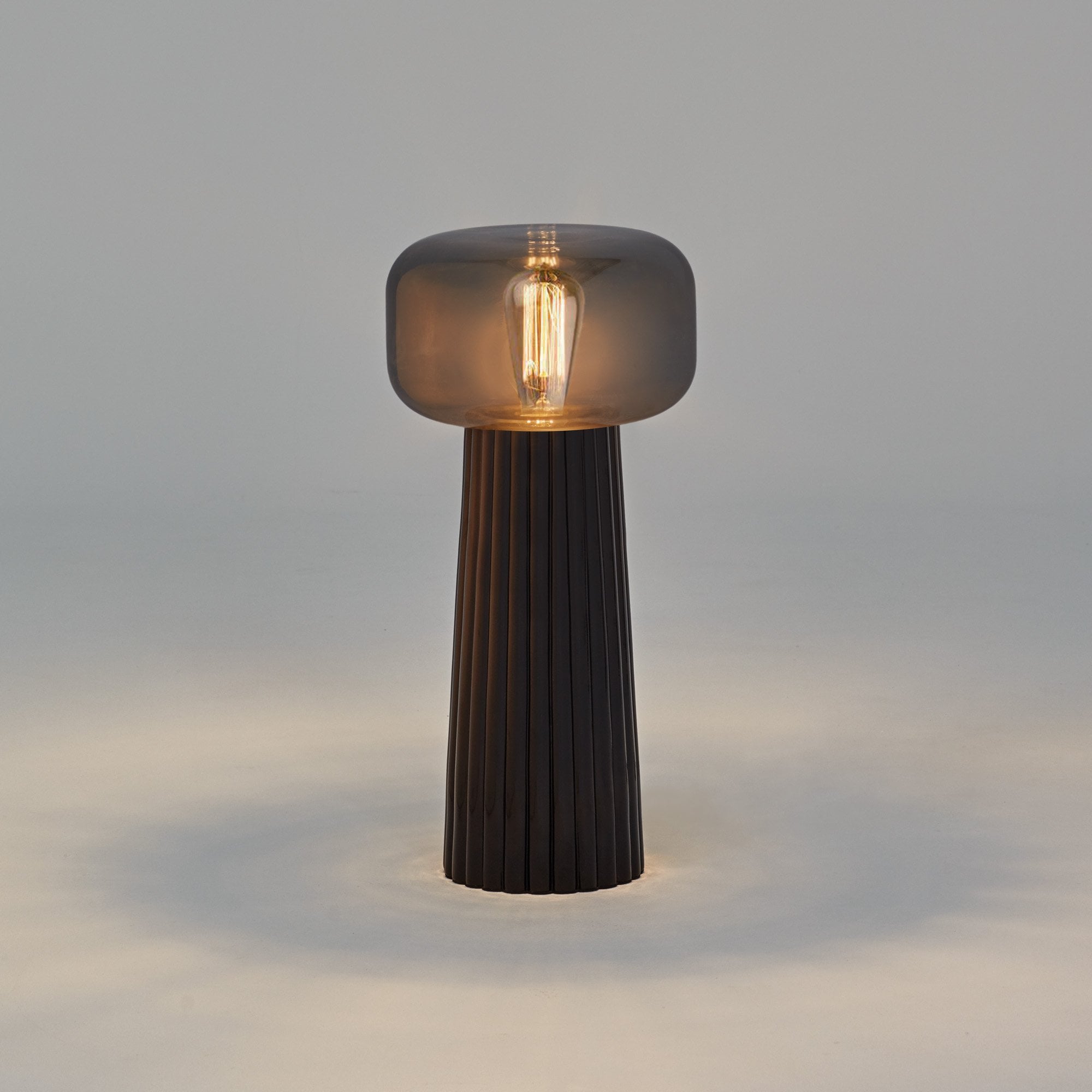 M7249 Faro Table Lamp 1 Light E27 Black