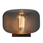 M7249 Faro Table Lamp 1 Light E27 Black
